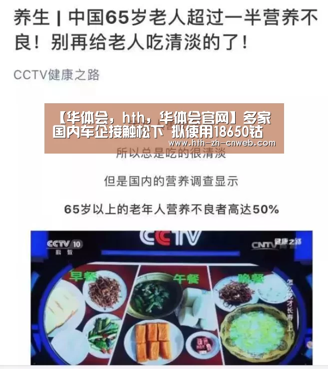 【华体会,hth,华体会官网】多家国内车企接触松下 拟使用18650钴酸锂电池(图1) 华体会,hth,华体会官网